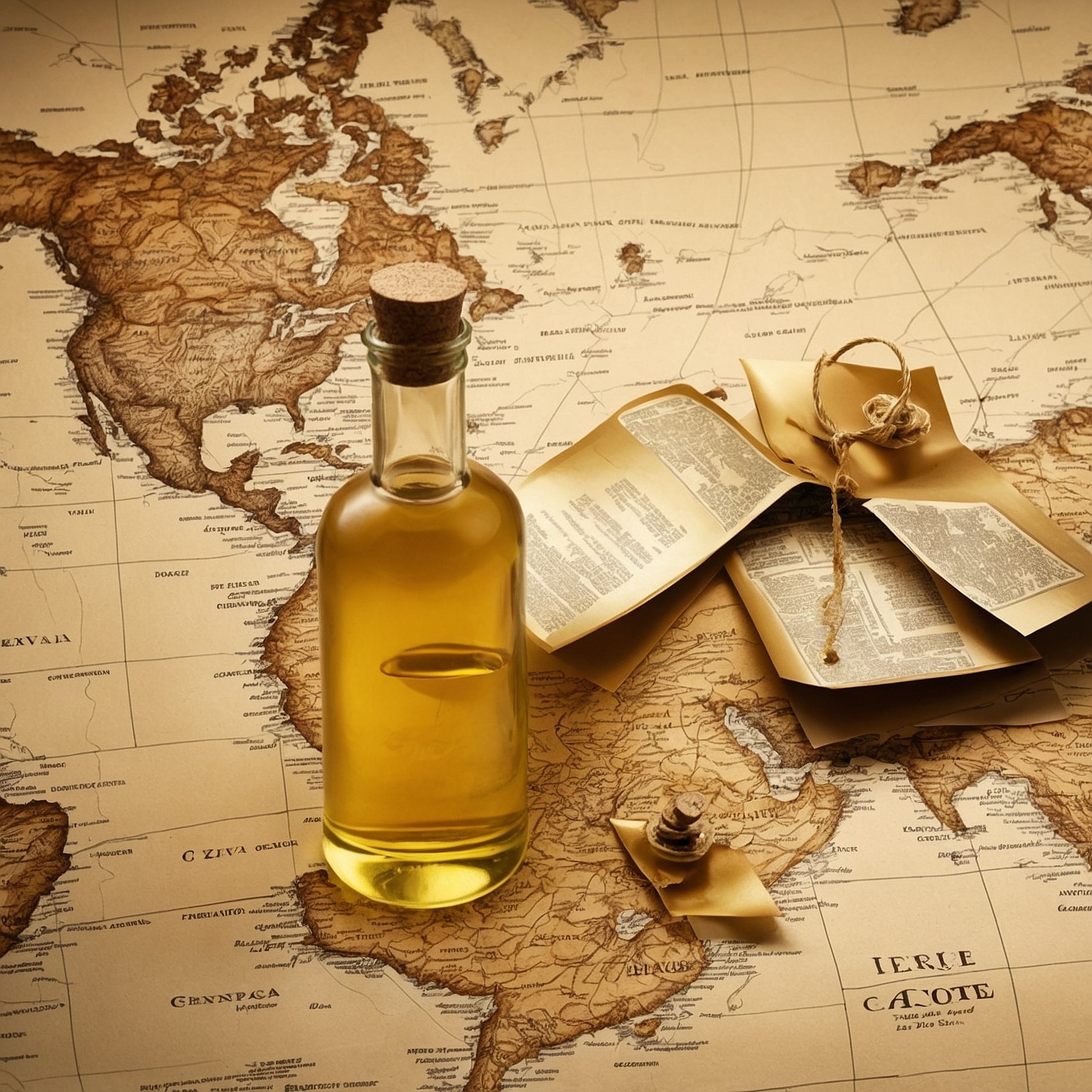 Distribución global de aceites